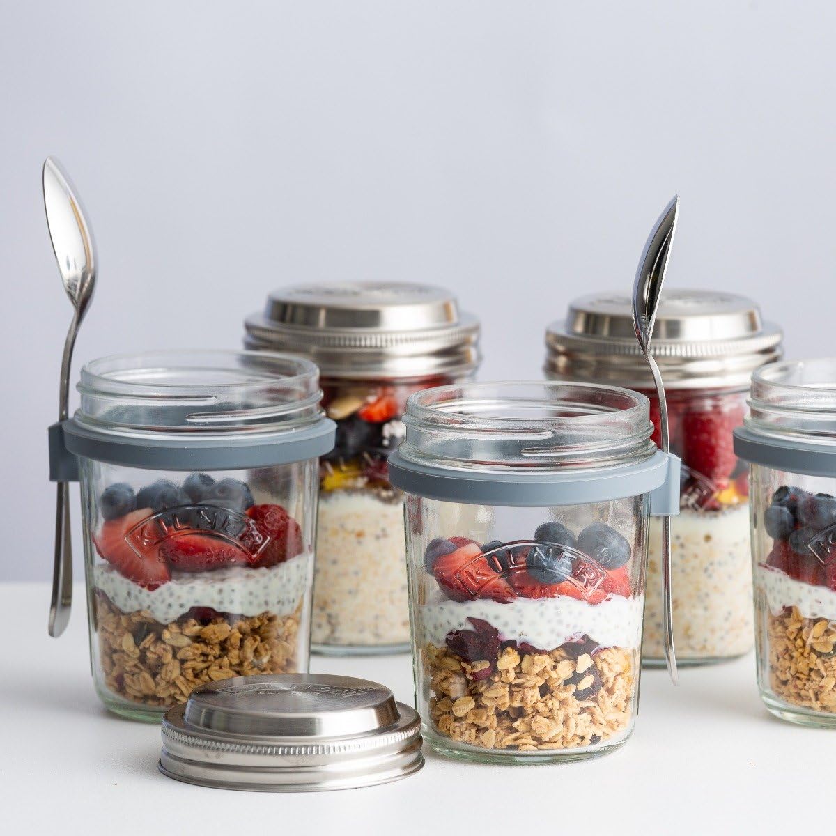 Kilner 0.35 Litre Round Glass Breakfast Jar Set 1 count