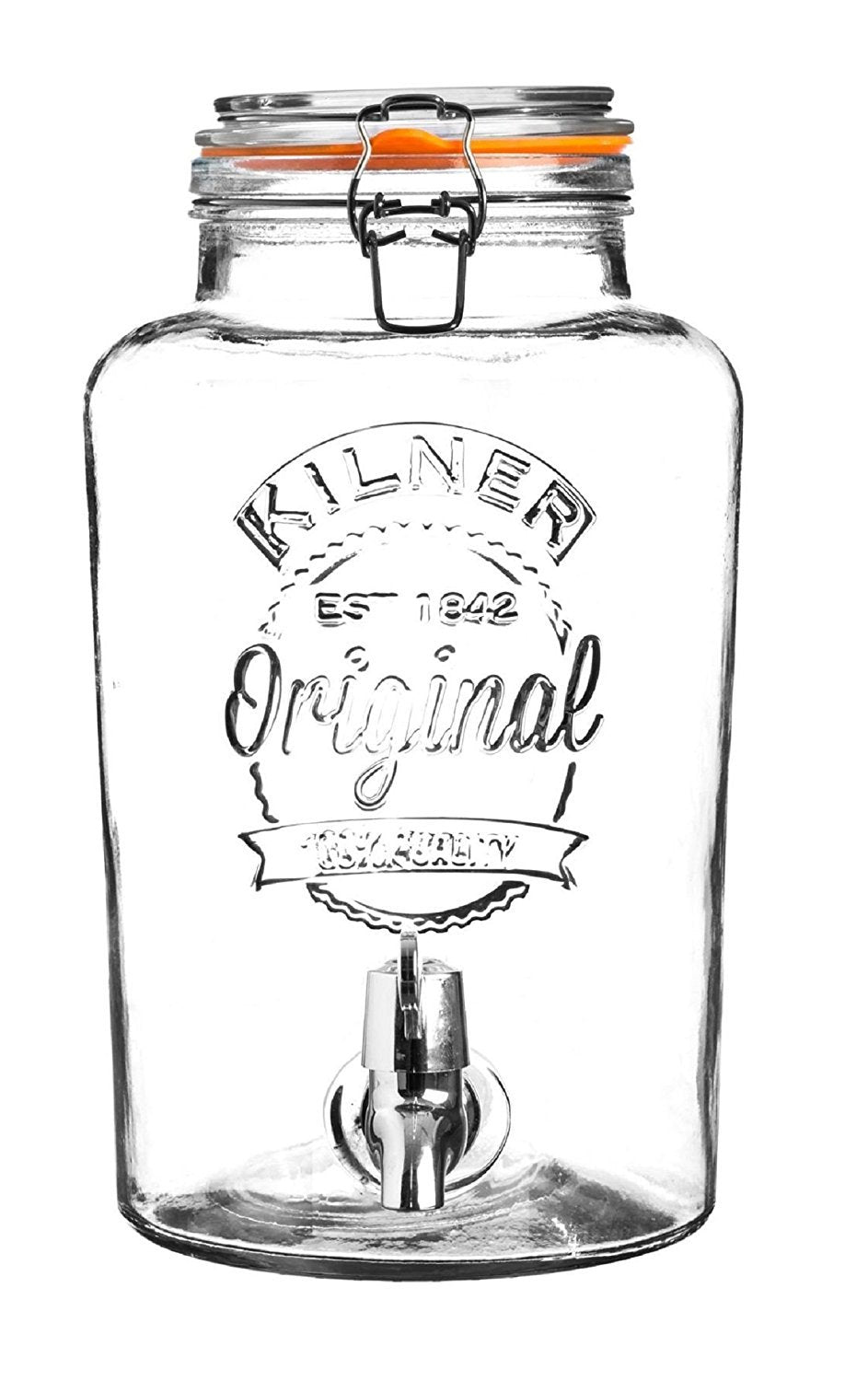 Kilner 8 Litre Drinks Dispenser Round Drinks Dispenser