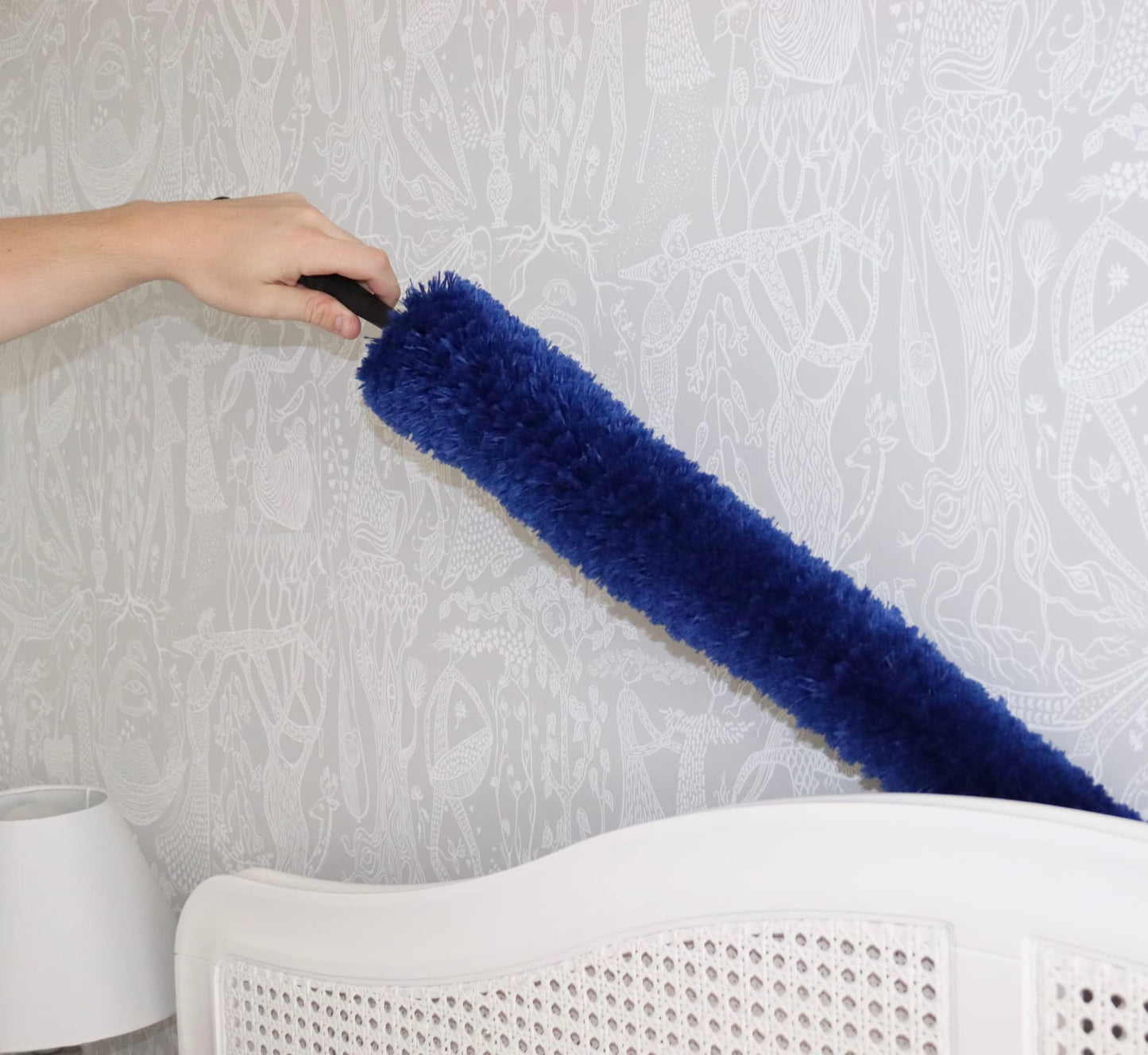 homevalet Radiator Cleaner Brush Super Fluffy Radiator Cleaning Brush Strong And Flexible Thin Extra Long Reach Radiator Duster 80cm Multi-Use Duster Radiator Cleaning Tool