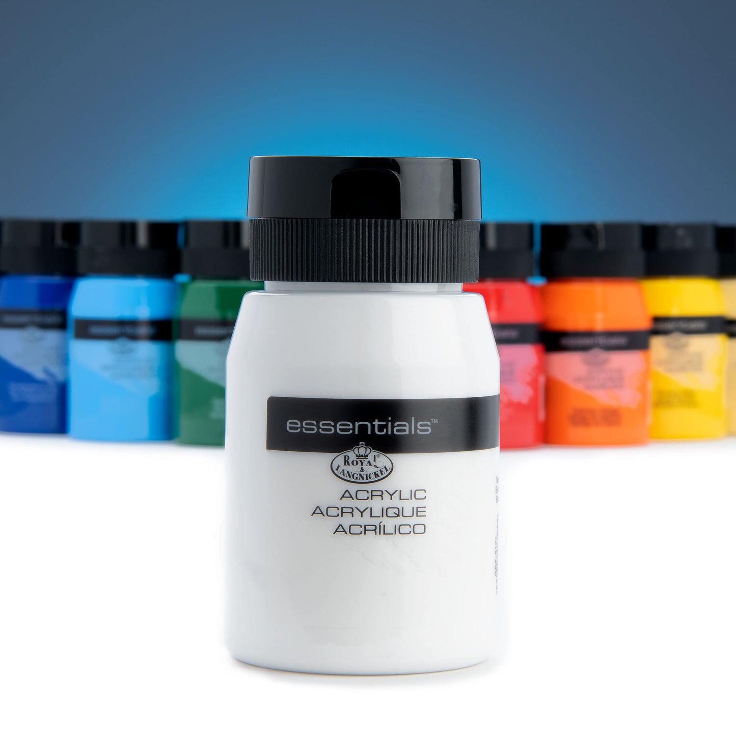 Royal & Langnickel RAA-5121 Essentials 500ml Acrylic Paint - Titanium White