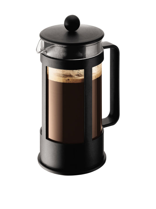 BODUM Kenya 3 Cup French Press Coffee Maker, Black, 0.35 l, 12 oz