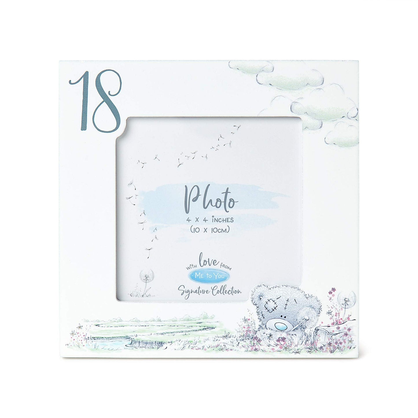 Me to You Tatty Teddy 18th Birthday Gift Set with Champagne Flute, Photo Frame and Keepsake Key - Official Collection Single