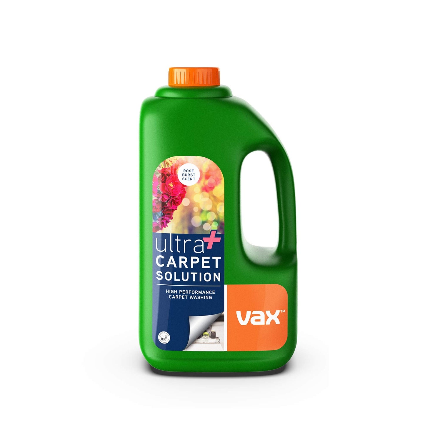 Vax Ultra+ 1.5 Litre Carpet Cleaner Solution | High Performance Carpet Washing - 1-9-137771, Green Ultra+ 1.5L