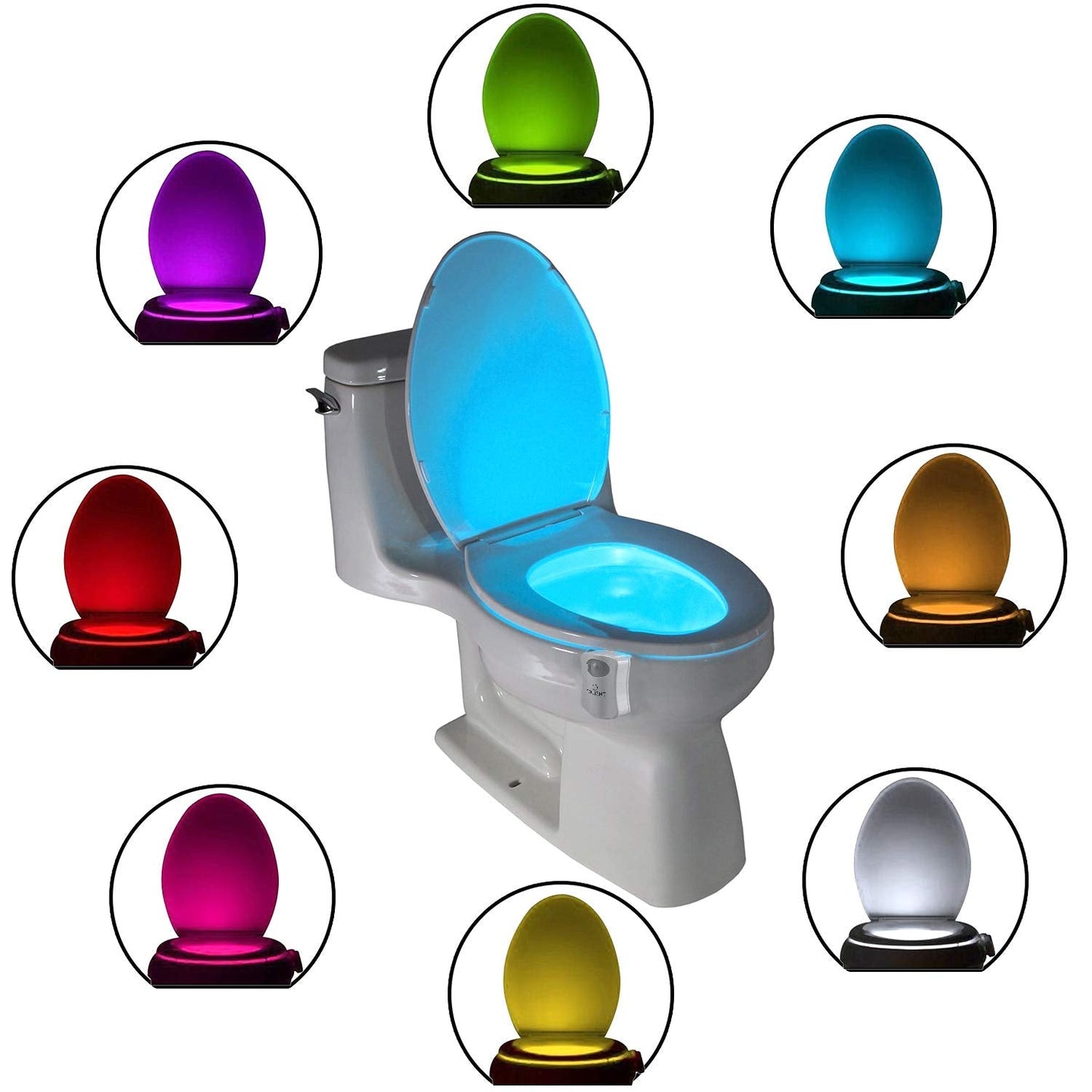 The Original Toilet Bowl Night Light. Motion Sensor Home Gadgets for Men Women Dad Gifts for Men Fathers Day Christmas. Funny Novelty Bathroom Accessory. Birthday Presents. Fun Cool Gadgets Gift Single unit