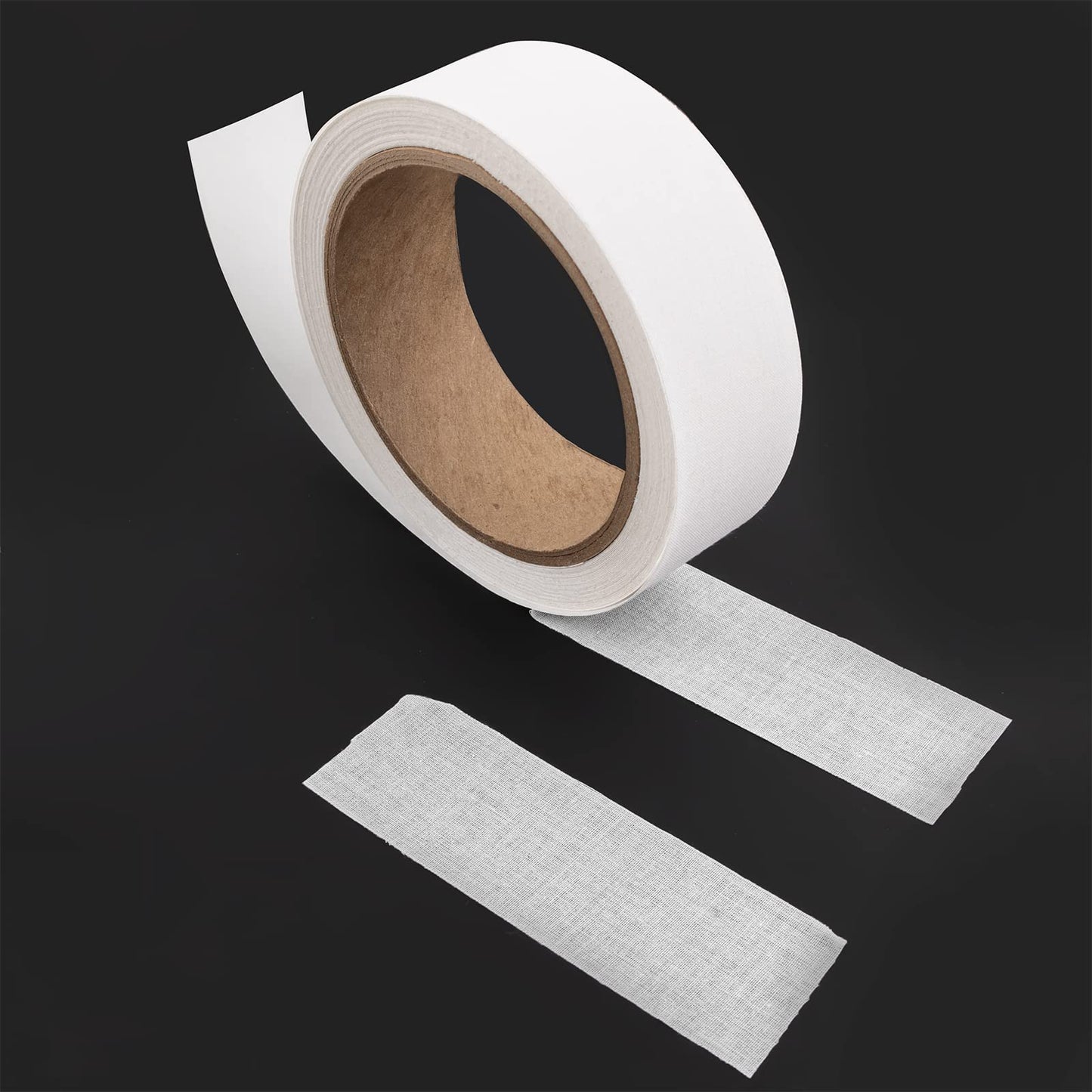 Self-Adhesive Linen Hinging Tape-White 1.25"X35'