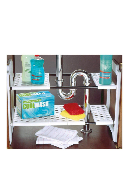 Addis Under Sink Storage for Organisation, White Single