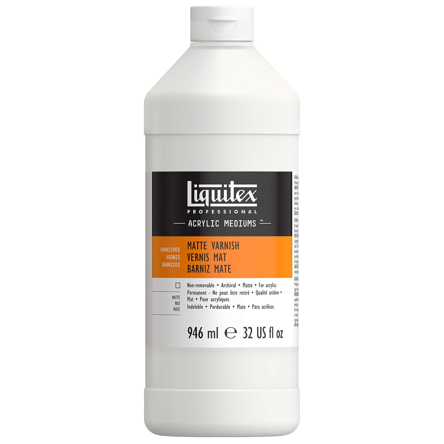 Liquitex Professional Matte Varnish, 946 ml,beige 946 ml (Pack of 1)