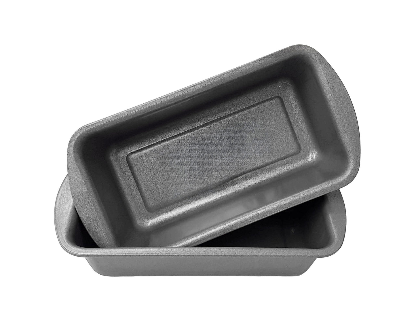 Samuel Groves 2LB Loaf Tin Non Stick Coated Bread Pan Tray Twin Set PFOA Free Made in England