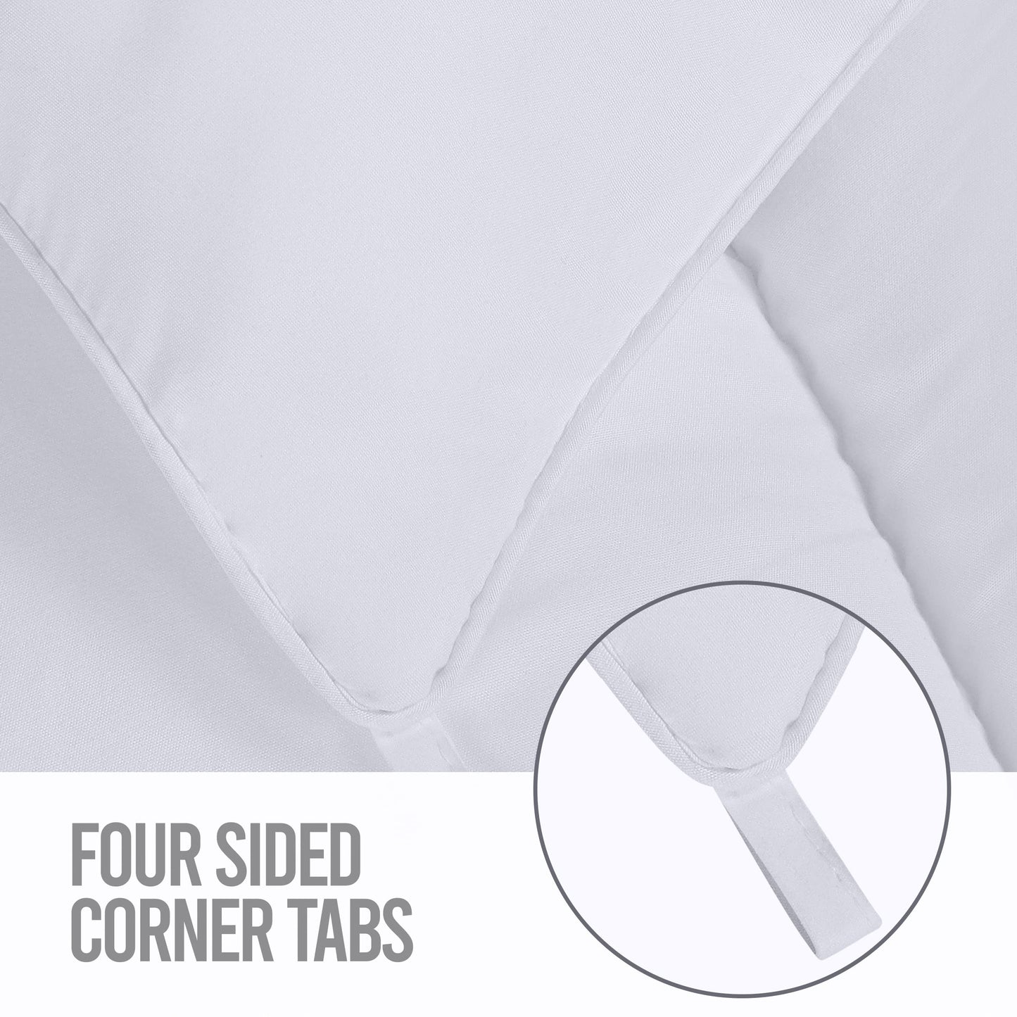 Utopia Bedding Lightweight 4.5 Tog Super King Size Duvet with Corner Tabs, Microfiber Soft Breathable Duvet, Box Stitched Down Alternative Quilt 220x260 cm (White) White 4.5 Tog - Super King