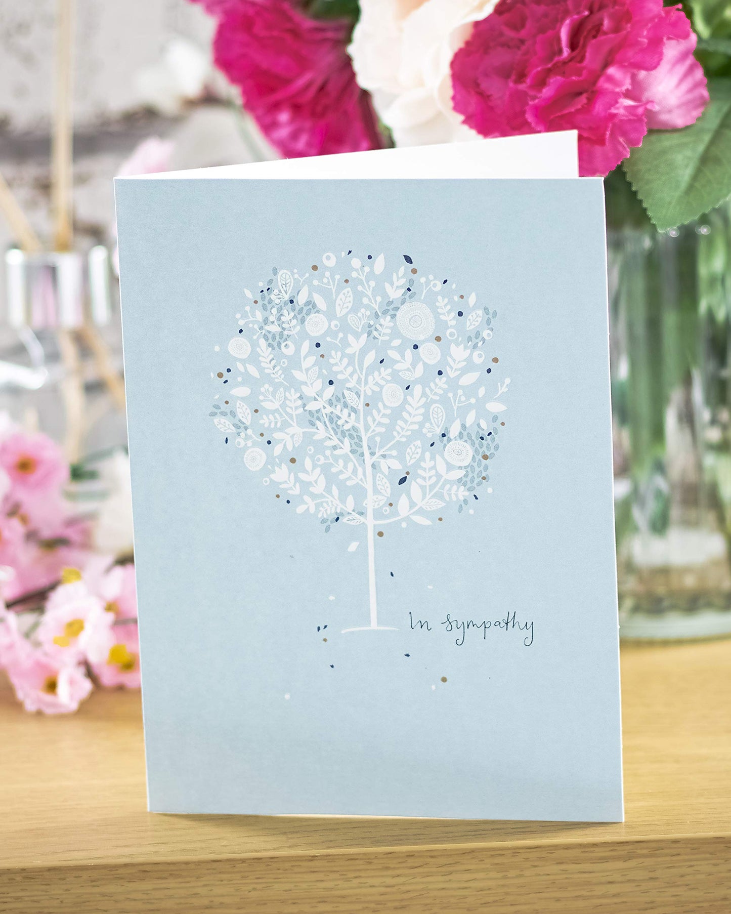 UK Greetings Kindred - In Sympathy Card,Blue,157x117mm