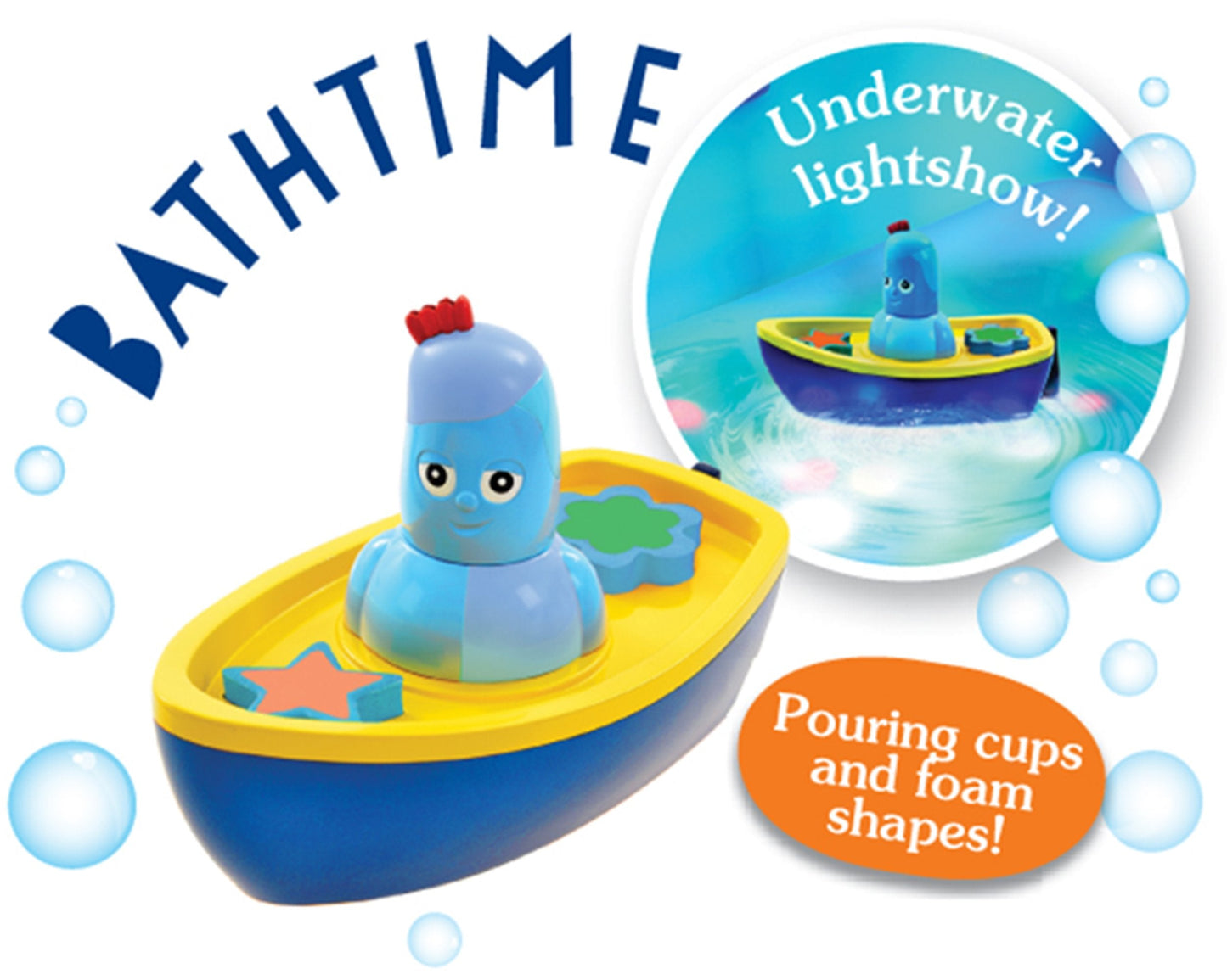 In the Night Garden 539 1669 ITNG Igglepiggle's Bath-time Lightshow Boat