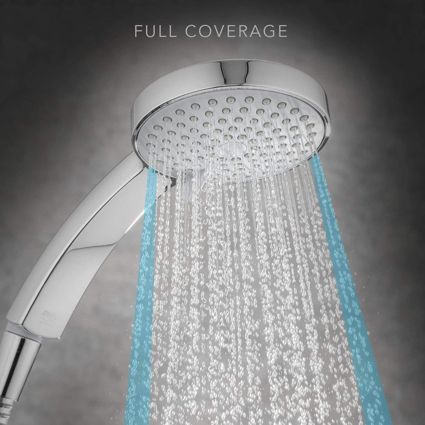 Mira Showers Citrus Shower Head 5 Spray Shower Head 110mm Chrome 2.1957.001