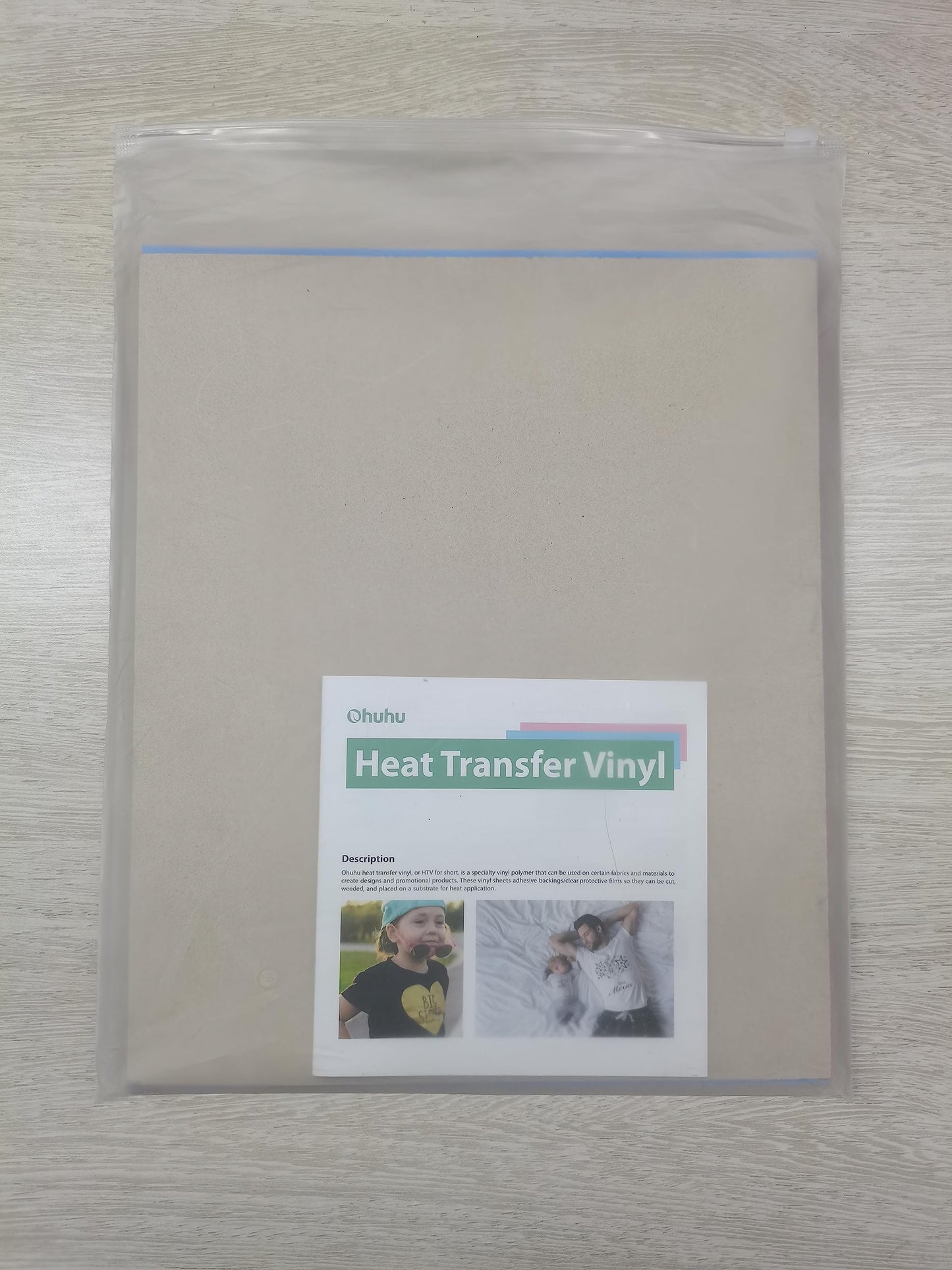 Heat Transfer Vinyl 42 Pack: Ohuhu 12" x 10" HTV Vinyl for Circut Easy to Cut & Weed for T-Shirts Hats Leathers DIY - 20 Glossy Colours Iron on Vinyl via Heat Press Machine & Craft Cutter Machine