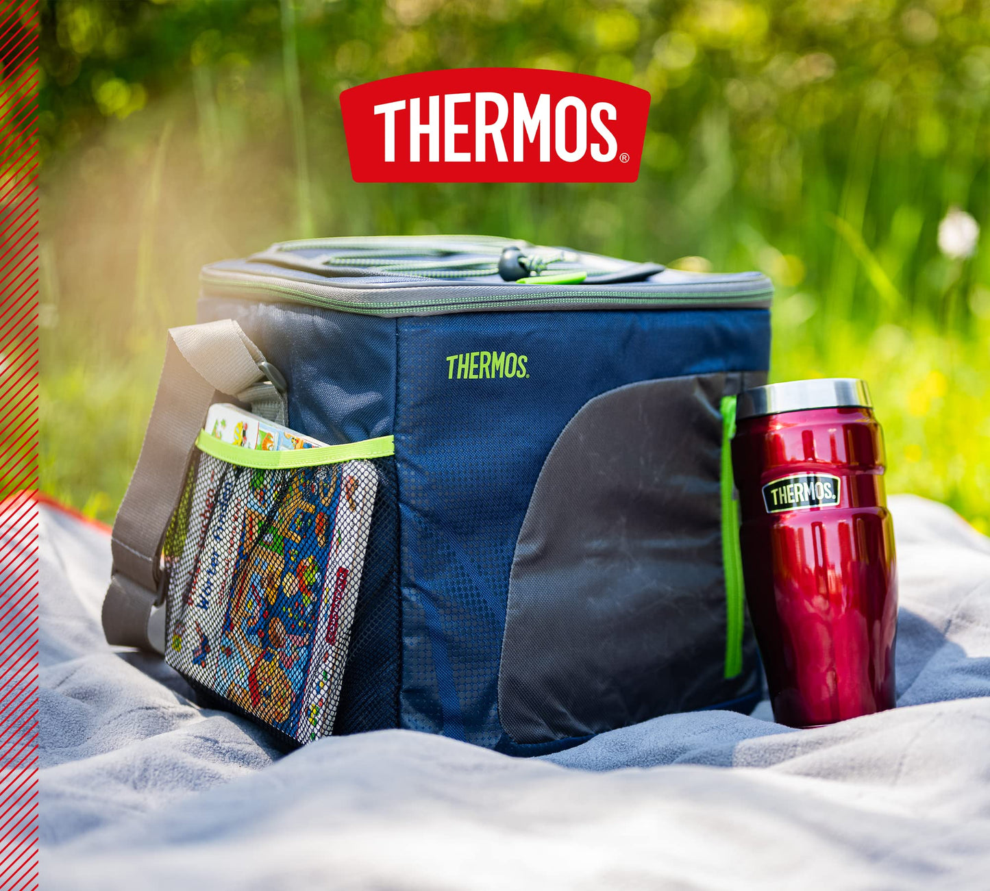 Thermos 148864 Radiance Cooler, Navy, 24 Can/16 L Cool Bag