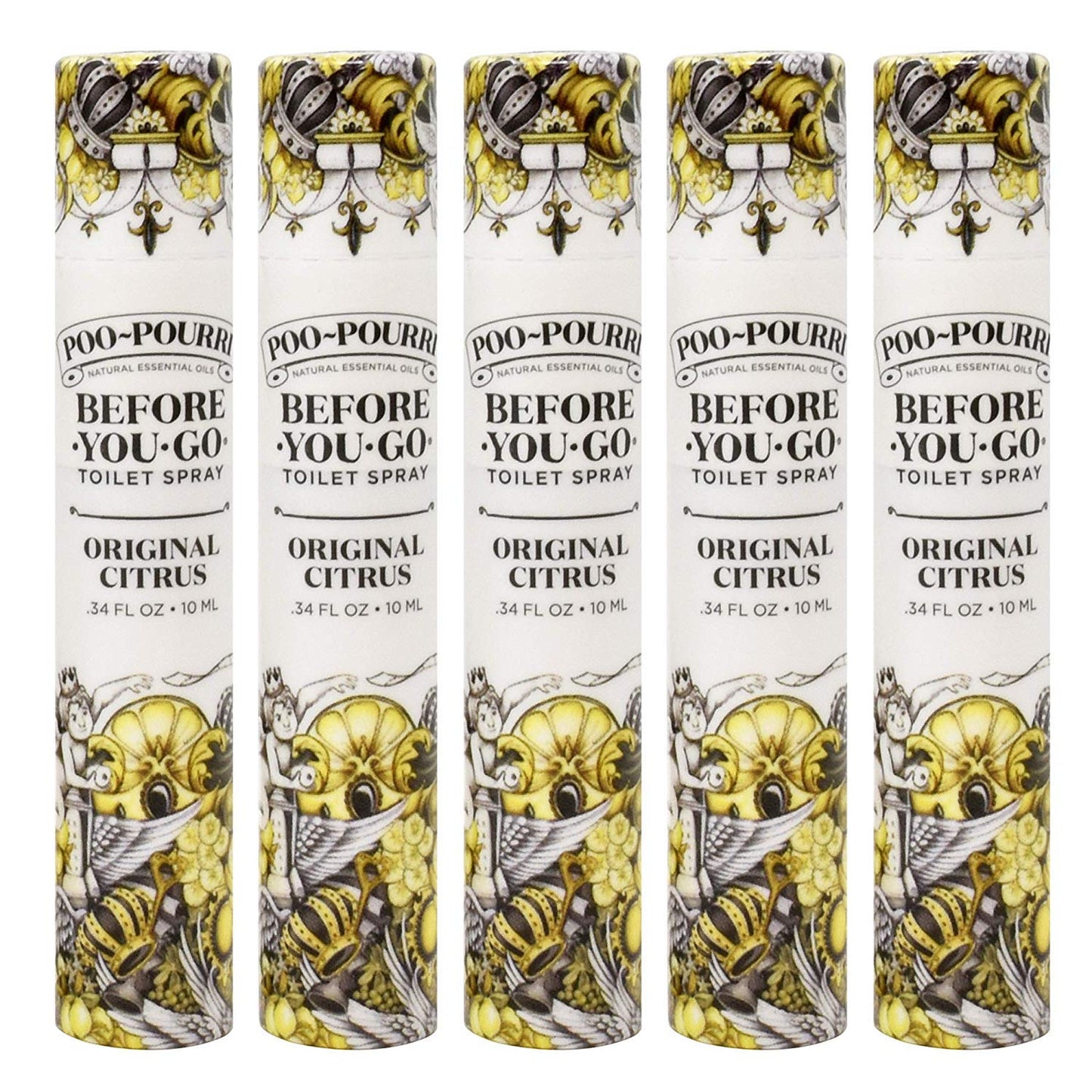 Poo-Pourri Original Citrus 10mL 5 Pack 10 mL