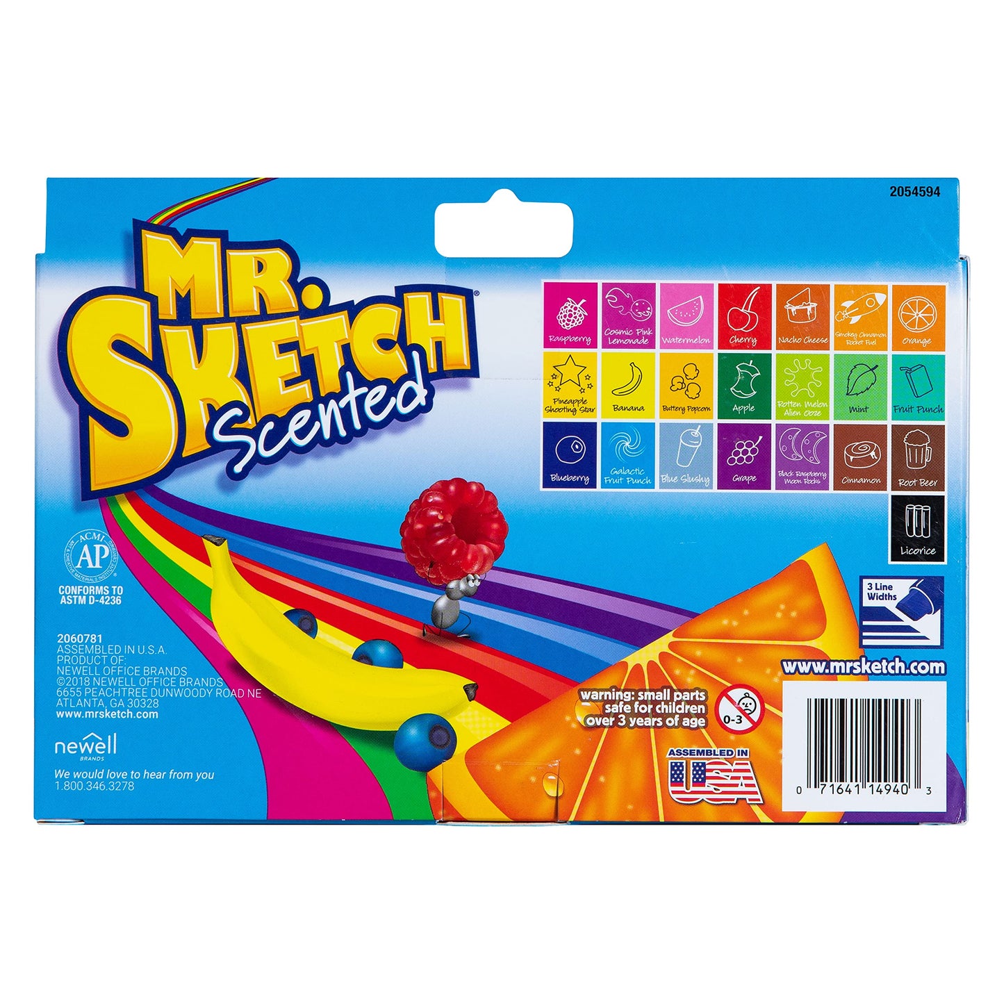 Mr. Sketch MR.Sketch Marker 22P Chisel, One Size