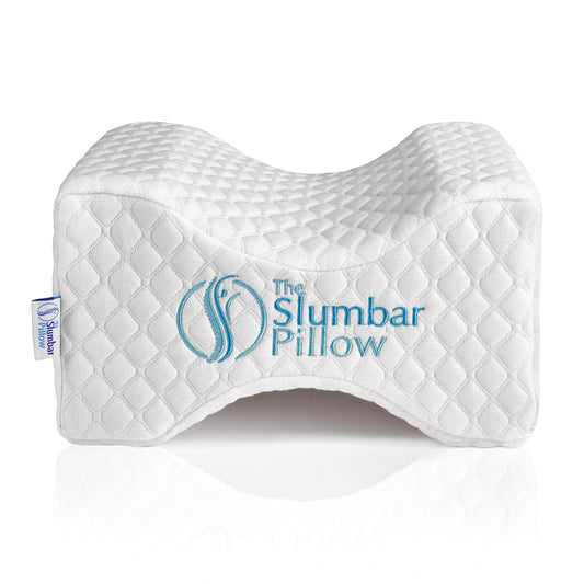 Knee Pillow To Relieve Lower Back, Knee, Hip And Joint Pain, Sciatica And Pregnancy Discomfort | Ideal for side sleepers | Premium Memory Foam Leg pillow | Free Ebook