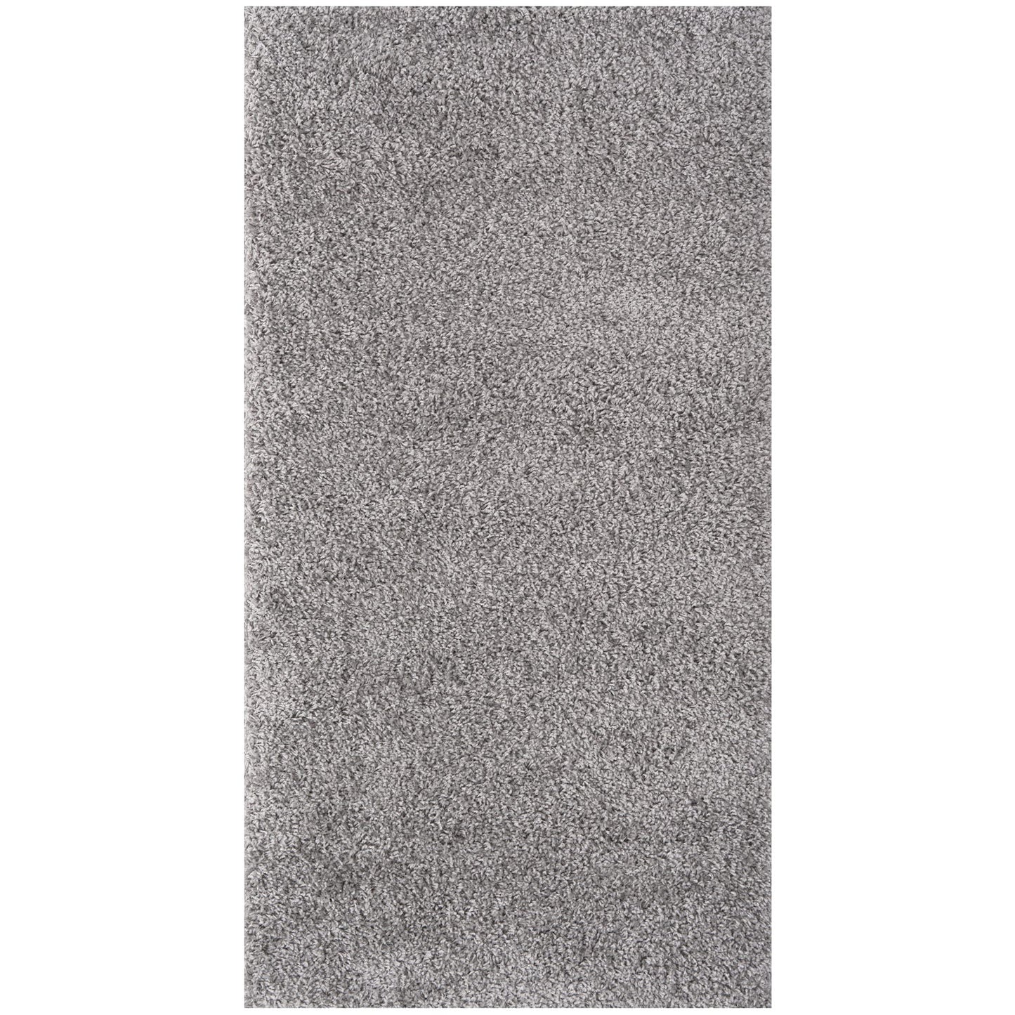 THE RUGS Living Room Rug - Shaggy Soft And Elegant Carpets For The Bedrooms And Kitchen, Easy To Clean, Many Different Sizes (80x150 cm, Grey) 80 x 150 cm Gray