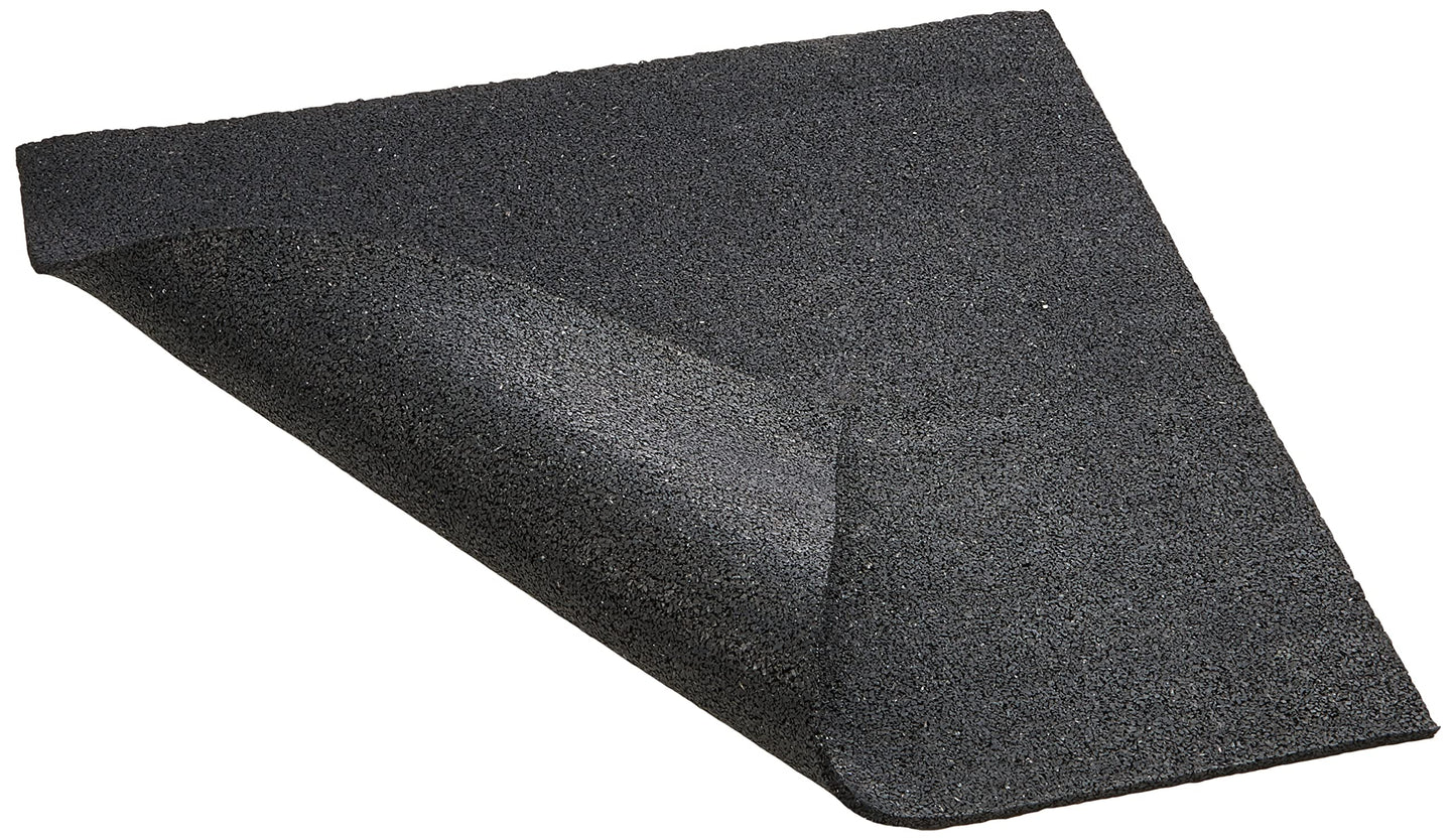 Paxanpax Universal anti-vibration washing machine mat, 600 x 600 x 6 mm Black 74-UN-10