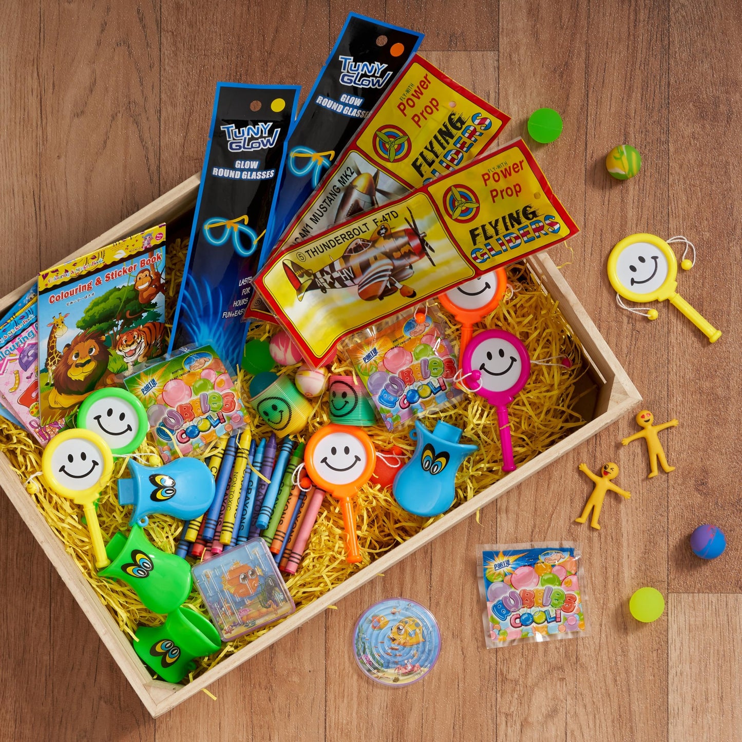 THE TWIDDLERS - 120 Premium Assorted Party Bag Fillers for Kids - Goodie Loot Bag Pinata Fillers, Birthday Party Gift Favours, Classroom Rewards, Game Prizes for Boys & Girls